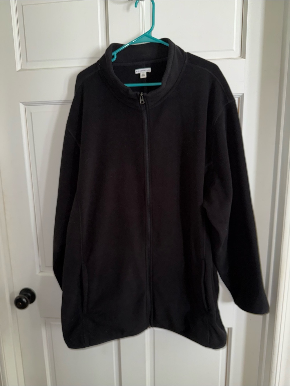 Men's Black Performance Full-Zip Jacket